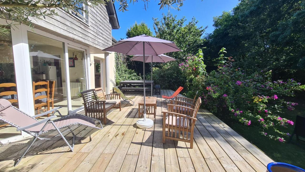 Grande Maison Avec Spa Proche De Caen Et De La Mer Brouay Luaran gambar